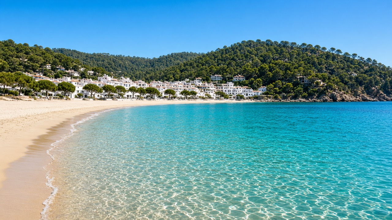 Plage de Riells &agrave; L'Escala
